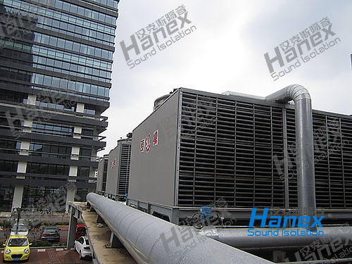 深圳中航長泰投資發展有限公司與我公司簽訂冷卻塔及熱泵設備降噪合同